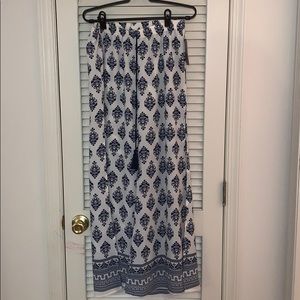 J. Valdi beach/pool. cover up pants with side slit